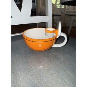 MAX'IS Creations Basketball Mug with Hoop - 15 oz Ceramic Sports Cup/Bowl